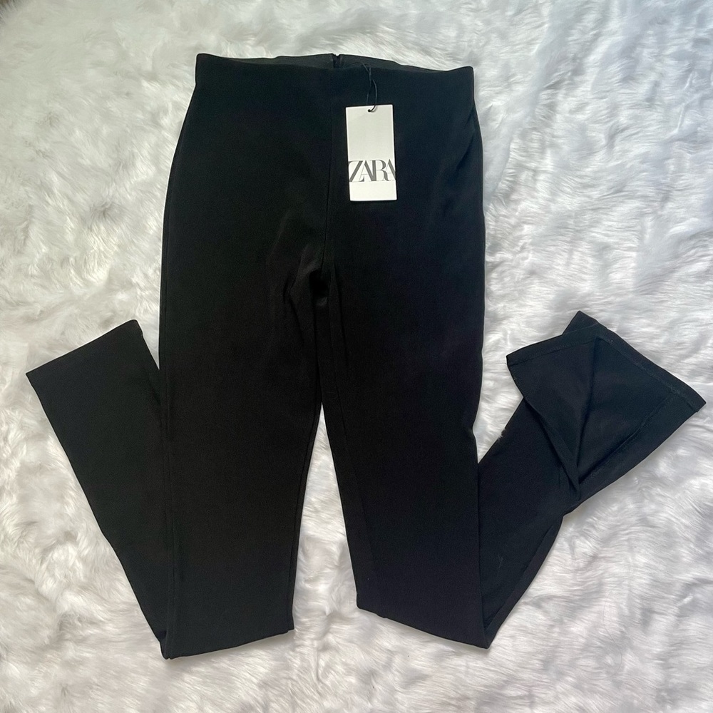 Ribbed High waisted Pants